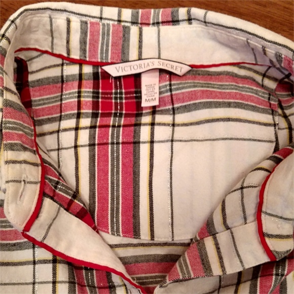 Victoria's Secret Flannel Shirt - Picture 4 of 5
